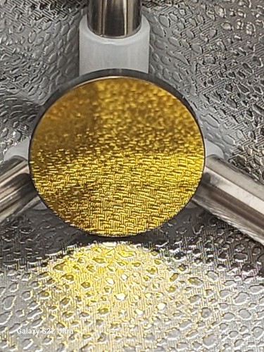 Reflective lens gold plated - gold,