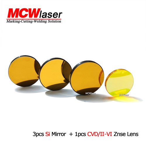 3pcs co2 mirror 1pc cvd - 1pc,