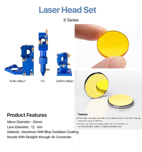 Co2 laser head set mirror - laser,